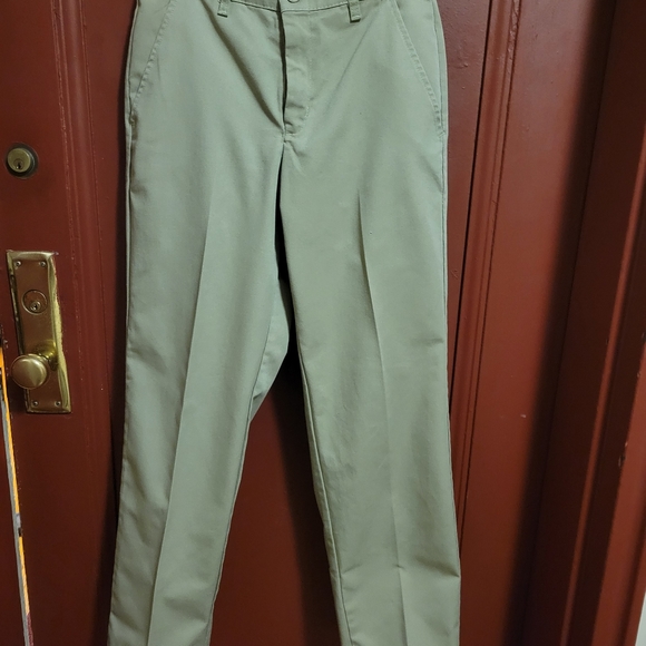 RED KAP 1929  FLAT FRONT KHAKI WORKING PANTS 👖 Size W30 L32 - Picture 2 of 14